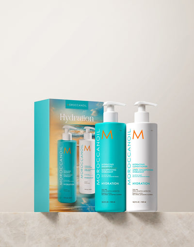 Hydrating Shampoo & Conditioner Half-Liter Set