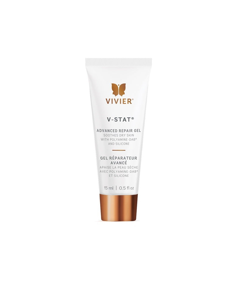 Vivier V-STAT Advanced Repair Gel tube for healing scars and damaged skin with Polyamine-DAB® and silicone, 15 ml.