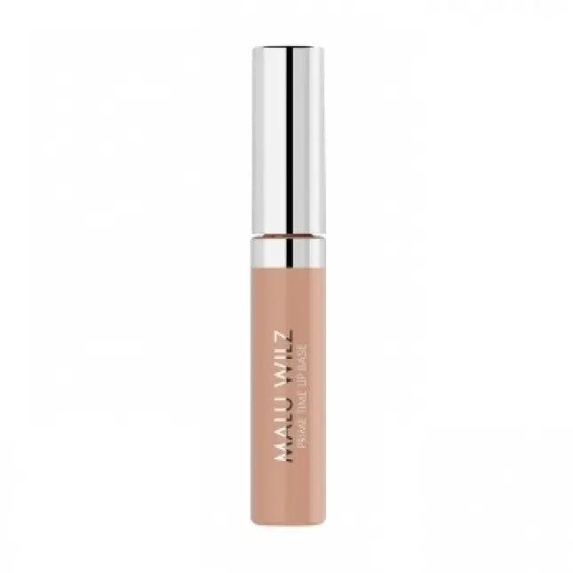 Malu Wilz Prime Time Lip Base 9ml packaging in a sleek tube, perfect for prepping lips before lipstick application.