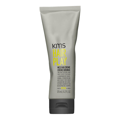 Kms Hairplay Messing Creme 125ml tube for textured hair and added density at the roots, providing workable grip and grit.