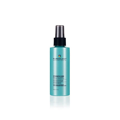 Pureology Strength Cure Best Blonde Miracle Filler spray for soft, shiny, and rejuvenated highlighted blonde hair.